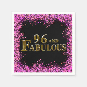 96th Birthday  Napkin