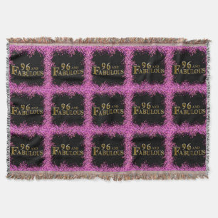 96th Birthday  Throw Blanket