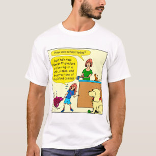 971 math science Oxford comma cartoon T-Shirt