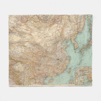 9798 Dominion Chinese, Japanese Empire Fleece Blanket