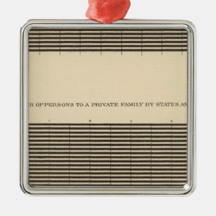97 Persons to a family Metal Tree Decoration