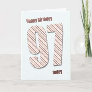 97th birthday card