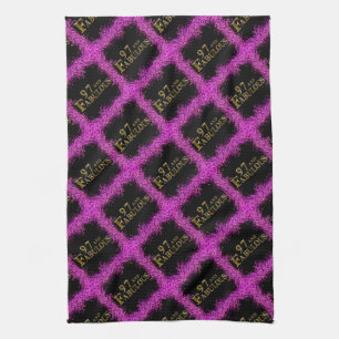 97th Birthday Tea Towel