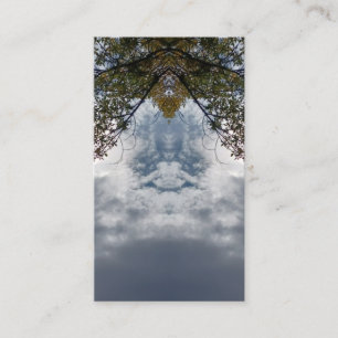 97Z Unique Colorful Abstract Nature Business Card