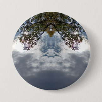 97Z Unique Colourful Abstract Nature 7.5 Cm Round Badge