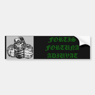 986692592_l, FORTIS FORTUNA ADIUVAT Bumper Sticker