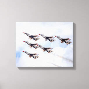 9871-Fighter Jets Canvas Print