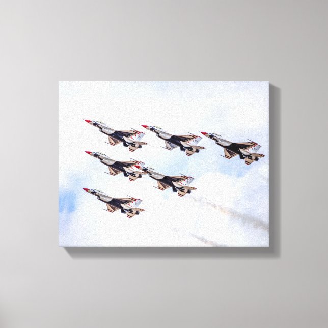 9871-Fighter Jets Canvas Print (Front)