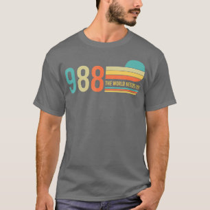 988 Hotline he World Needs You Mental Retro Health T-Shirt