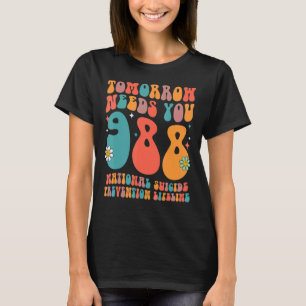 988 Mental Health Matters Suicide Prevention Aware T-Shirt