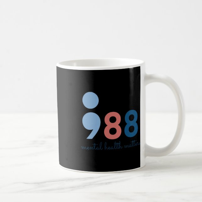 988 Mental Health Problems  Coffee Mug (Right)