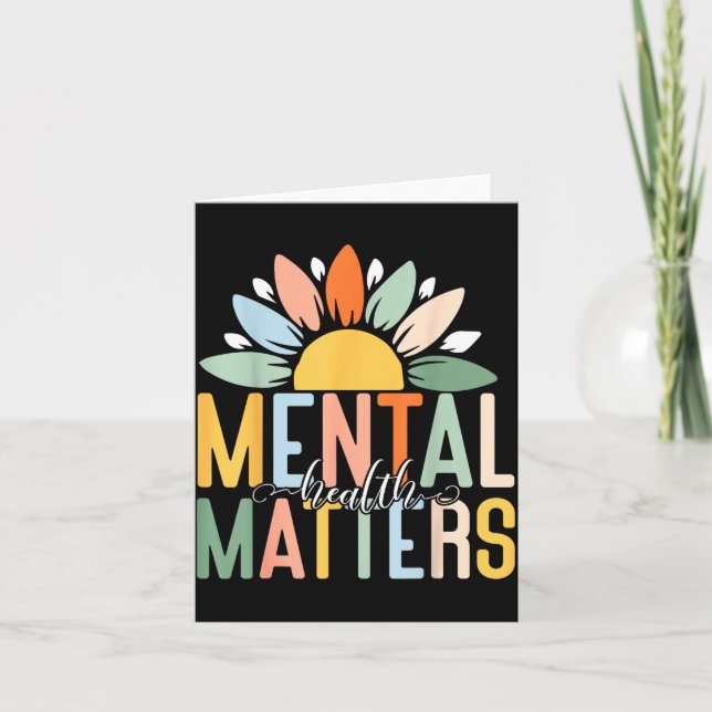 988 Semicolon Mental Health S Suicide Prevention W Card (Front)