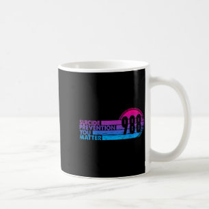 988 Shirt Suicide Prevention Lifeline 988 Awarenes Coffee Mug