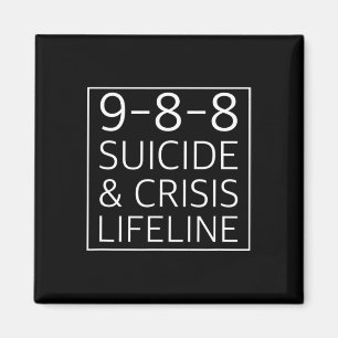 988  - Suicide Awareness Crisis Lifeline 988   Magnet