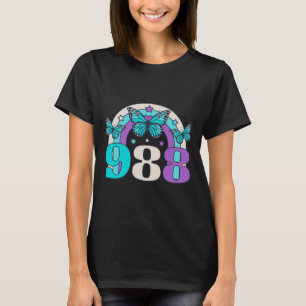 988 Suicide Prevention Awareness Mental Health Ret T-Shirt