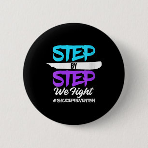 988 Suicide Prevention Awareness Month Mental Heal 6 Cm Round Badge