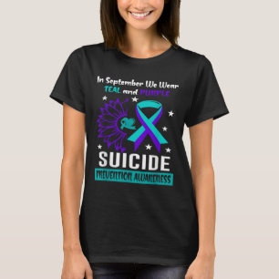 988 Suicide Prevention Awareness Semi-colon Mental T-Shirt