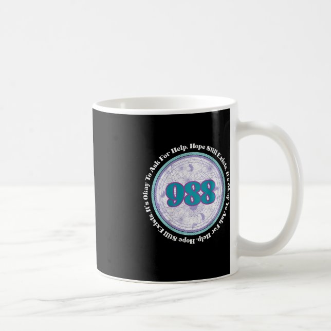 988 Suicide Prevention It's Okay To Ask For Help B Coffee Mug (Right)