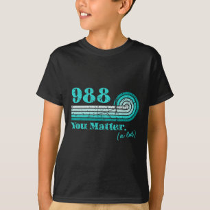 988 Suicide Prevention Mental Health Awareness Ret T-Shirt