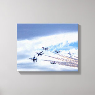 9895-Fighter Jets Canvas Print