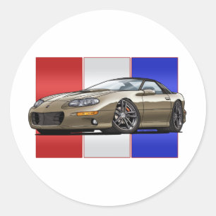 98-02 Camaro Classic Round Sticker