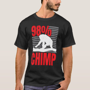 98 Chimp Monkey Ape Chimpanzee Whisperer T-Shirt