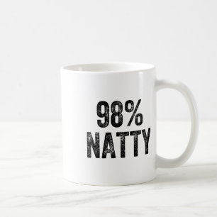 98 Percent Natty Gym Weightlifter Bodybuilder Coffee Mug