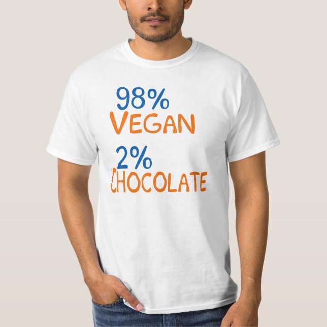 98 Percent Vegan T-Shirt (Front)