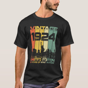 98 Year Old Vintage 1924 98th Birthday T-Shirt