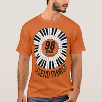 98 years of being an awesome pianist 1  T-Shirt