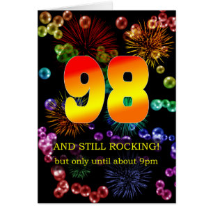 98th Birthday Still Rocking