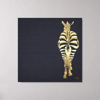 999.9: Zebra Canvas Print