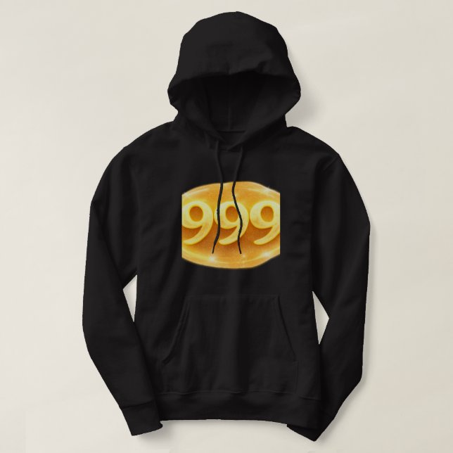 999 Angel Number Hoodie – Spiritual Awakening & Ne (Design Front)