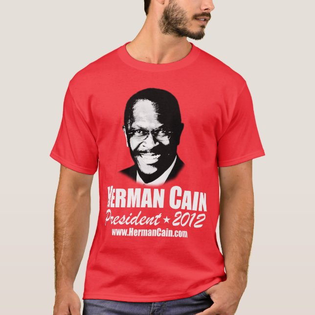 999 Herman Cain 2012 T-Shirt (Front)