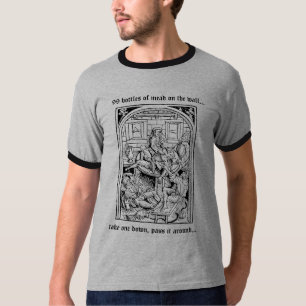 99 Bottles of Mead on the Wall tshirt