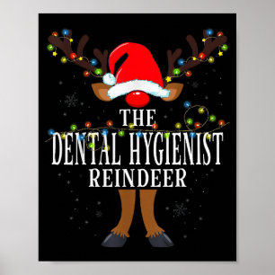 99 Christmas Matching Family Reindeer Uni-adults R Poster