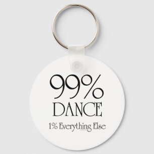 99% Dance Key Ring