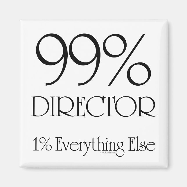 99% Director Magnet (Front)