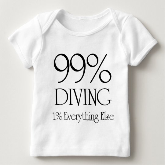99% Diving Baby T-Shirt