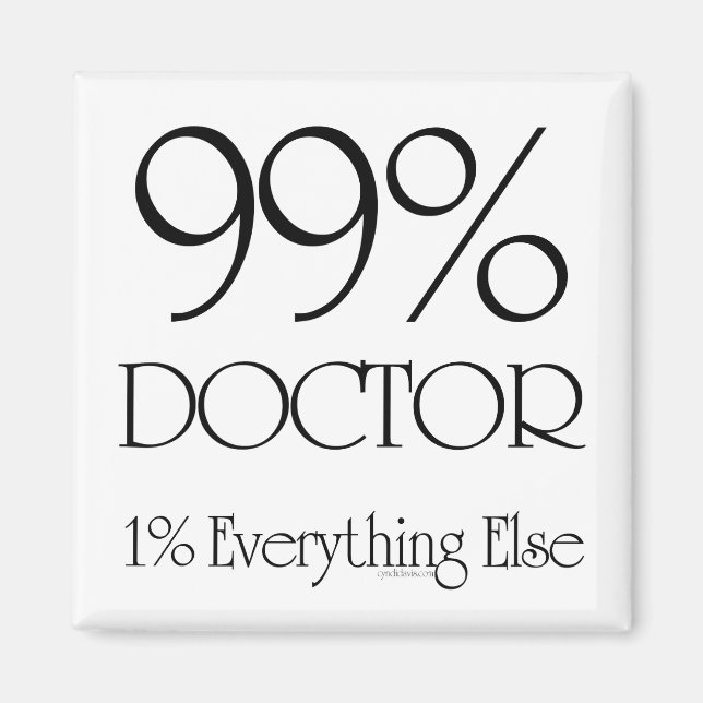 99% Doctor Magnet (Front)