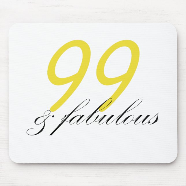 99 & Fabulous Mouse Mat (Front)