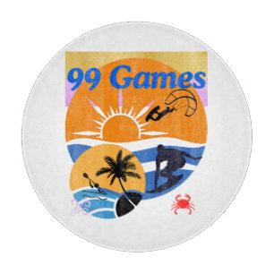 99 Games Of Summer Cutting Board
