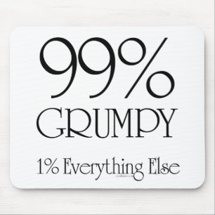 99% Grumpy Mouse Mat