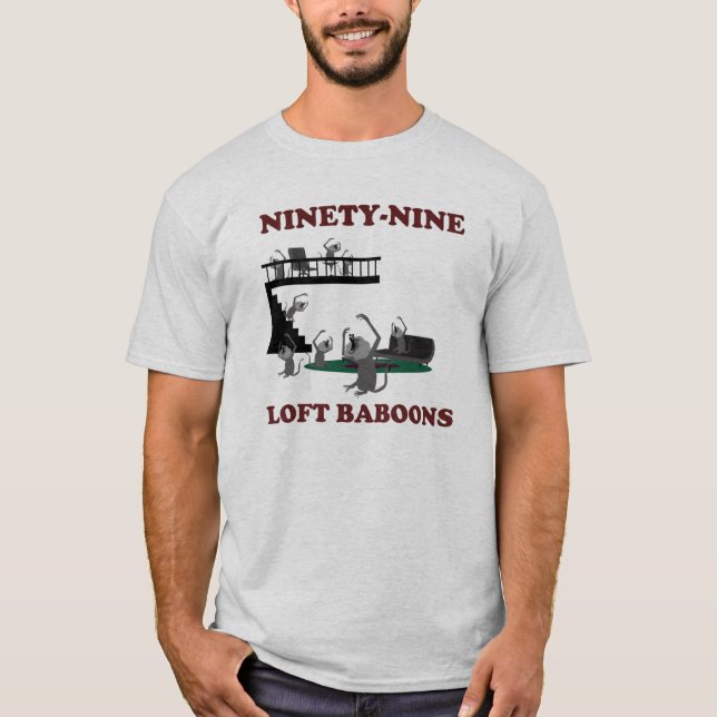 99 Loft Baboons T-Shirt (Front)