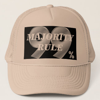 99% MAJORITY RULE TRUCKER HAT