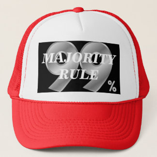 99% MAJORITY RULE TRUCKER HAT
