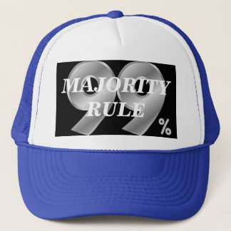 99% MAJORITY RULE TRUCKER HAT