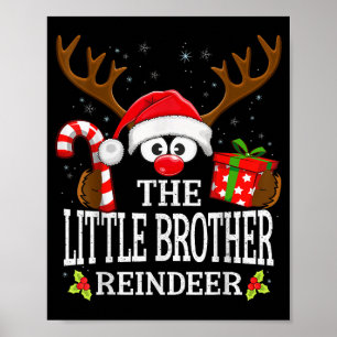 99 Matching Christmas Reindeer Squad Uni-adults &a Poster