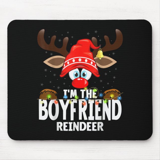 99 Matching Christmas Reindeer - Uni-adults, Kids  Mouse Mat (Front)