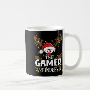 99 Matching Christmas The Gamer Reindeer Pajama  Coffee Mug